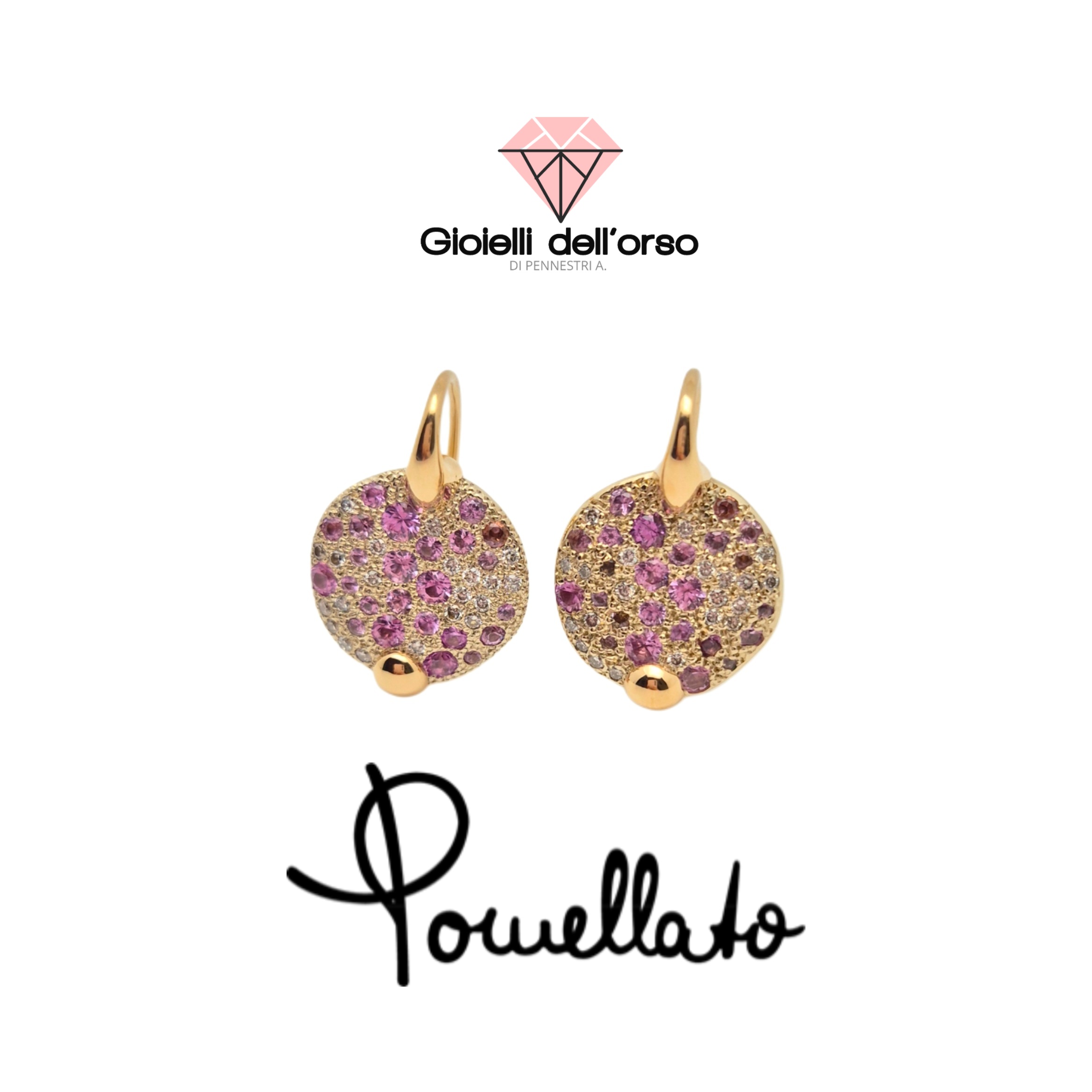 Pomellato orecchini sabbia