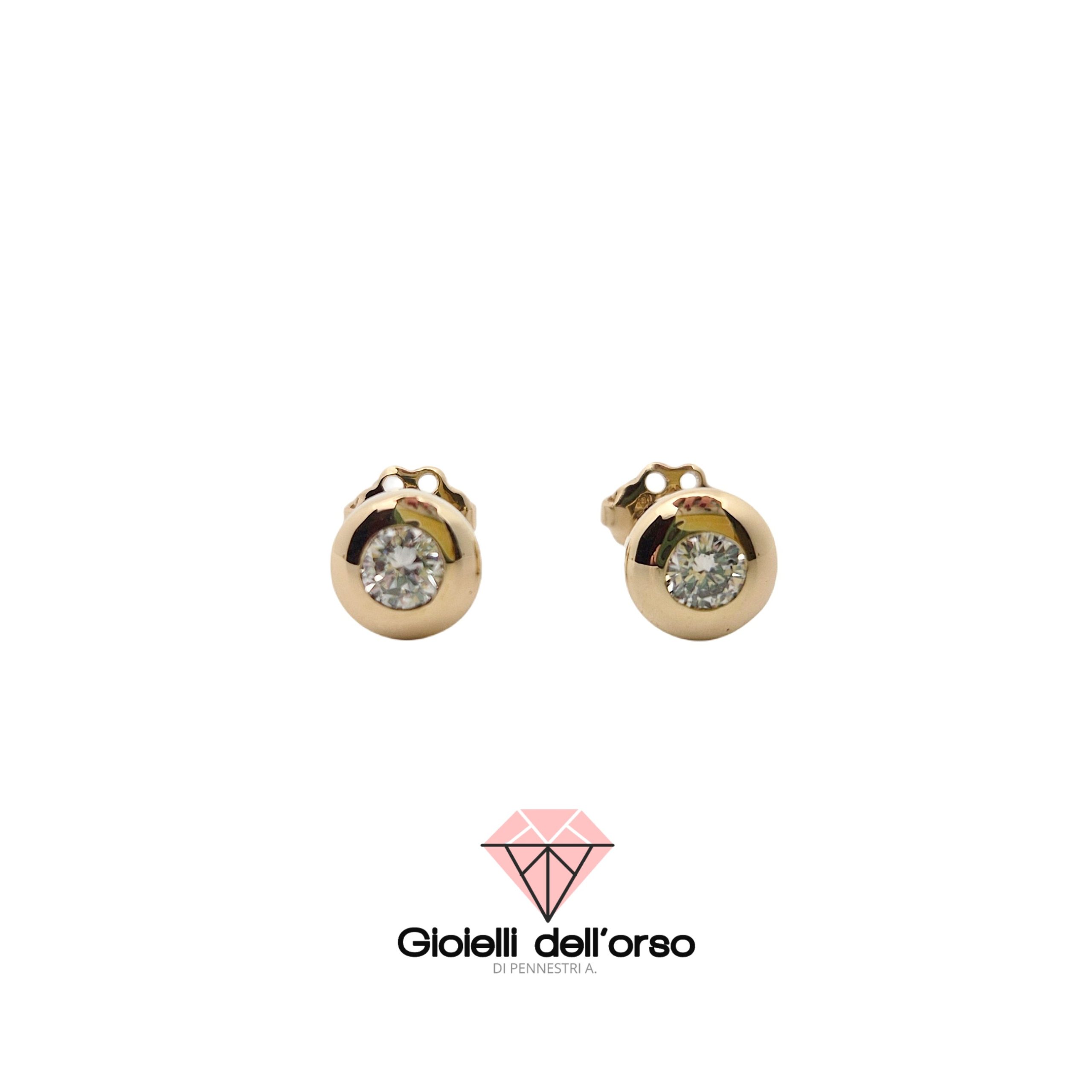 Orecchini punto luce cipolline usati