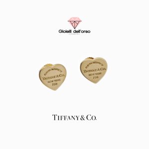Tiffany Orecchini Heart Tag Mini