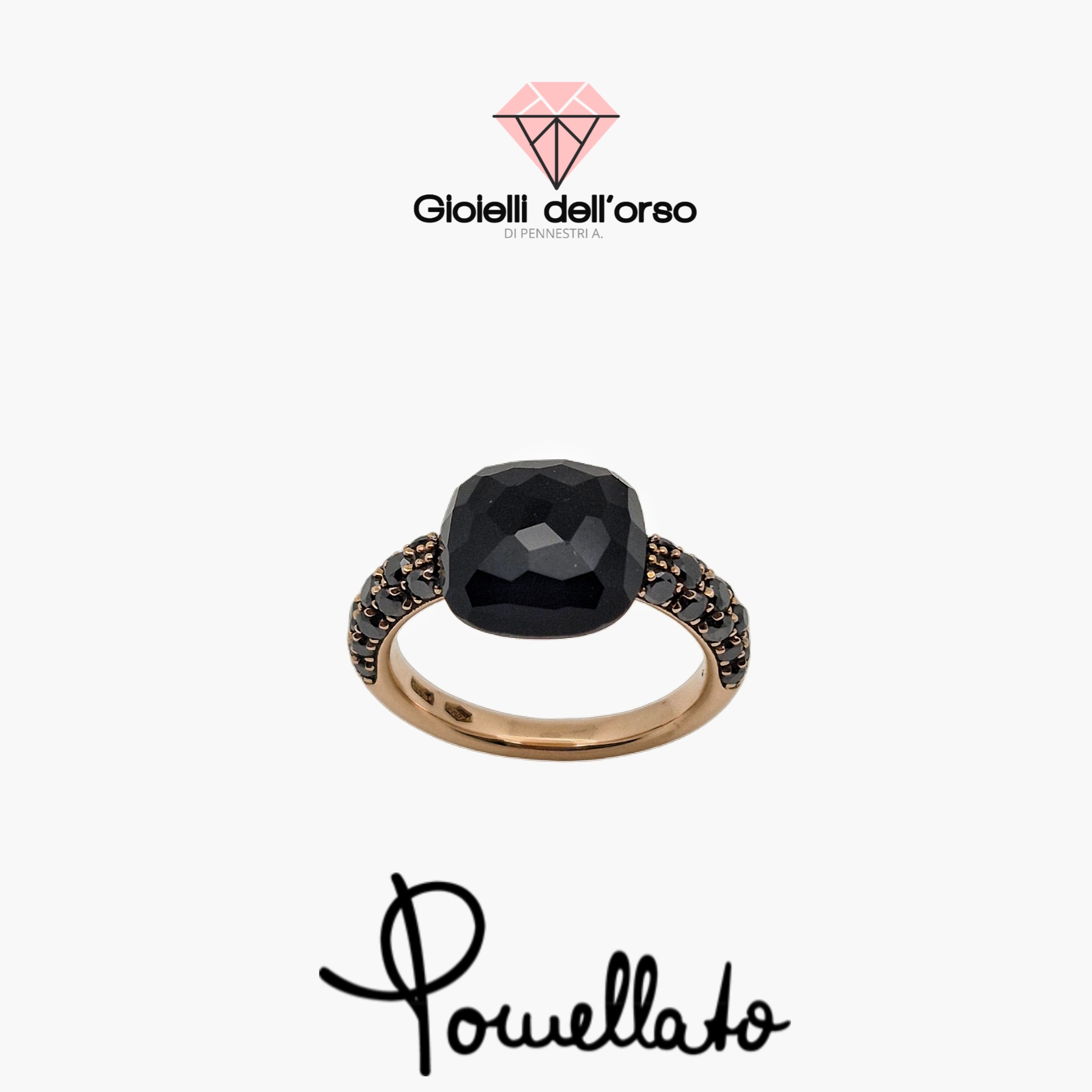 anello pomellato capri nero usato