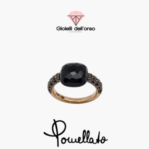 Pomellato Anello Capri Diamanti Neri usato