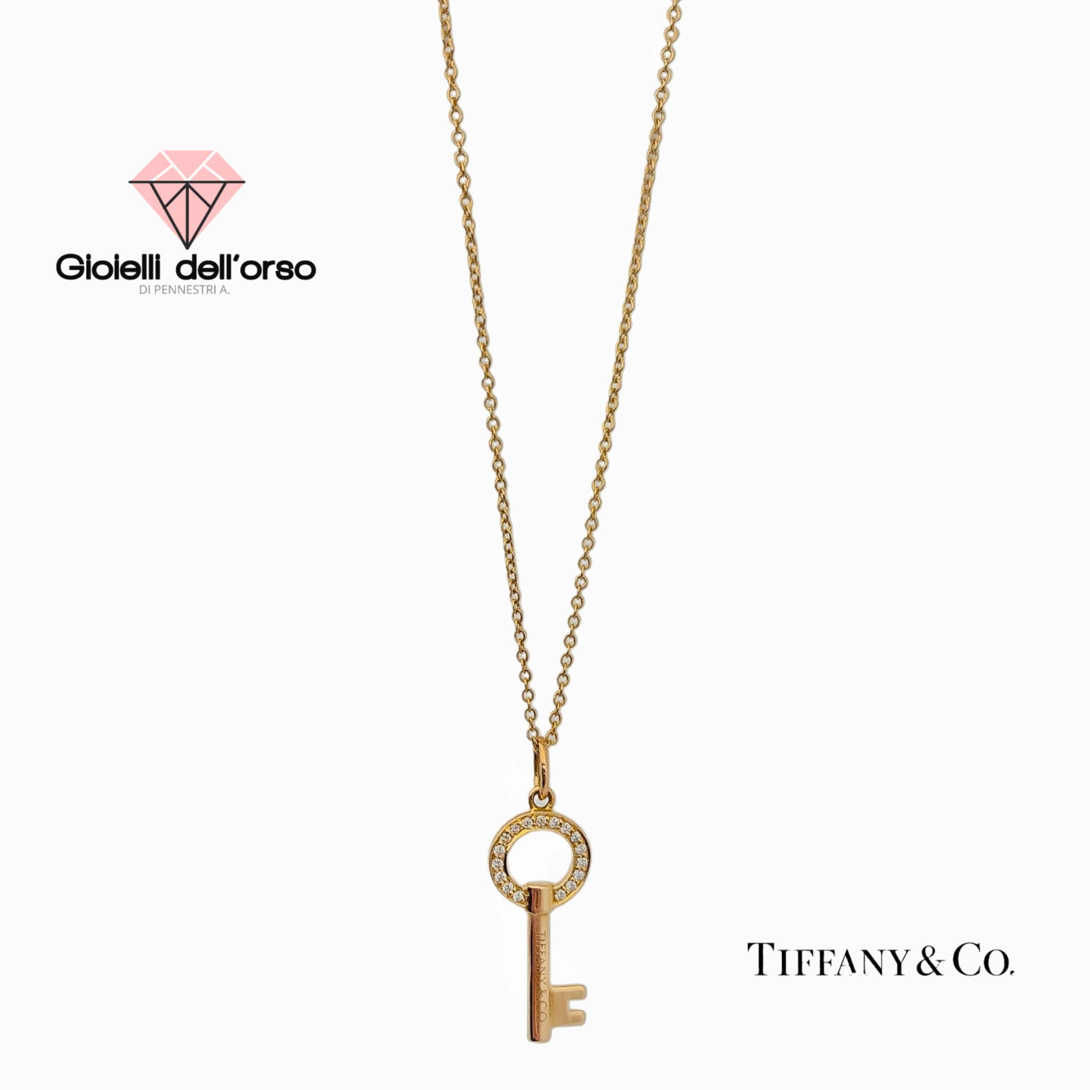 tiffany collana modern keys usata