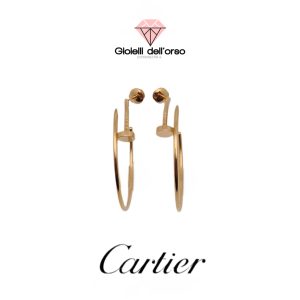 orecchini chiodo cartier usati
