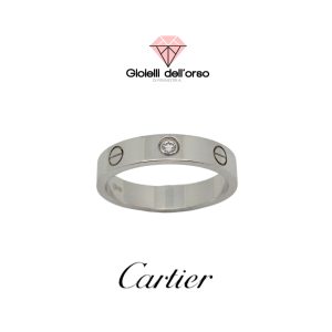 anello love cartier diamante usato